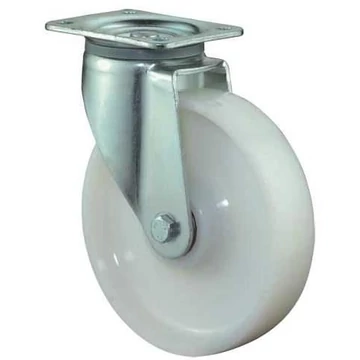 Beálló szállítógörgő, műanyag kerék, átm. 200 mm, teherbírás 1000 kg