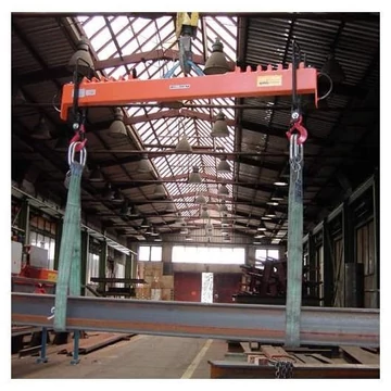 Emelőgerenda, teherbírása 3000 kg, állítható horogtávolság 1000 - 2000 mm