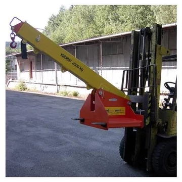 Teleszkópos rakodó (darukar) targoncákhoz, teherbírása 2500 kg-ig