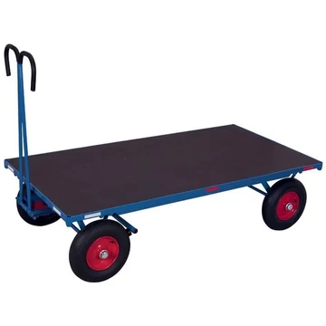 VARIOfit kézikocsi oldalfal nélkül, 1200 x 800 mm, teherbírása 1000 kg