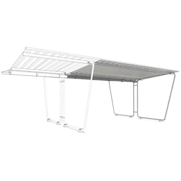 Normál védőtető, kétoldalas 4300 x 4660 mm, trapézlemez tetővel, kiegészítő modul