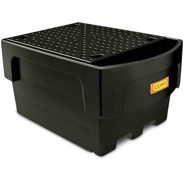 PE gyűjtő tálca IBC-hez, PE rostellal, 1100 l