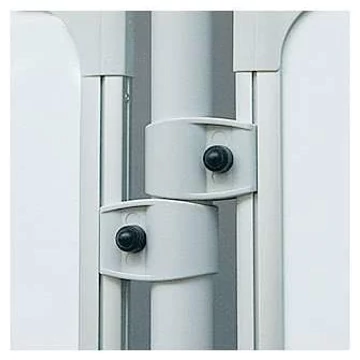 Tartó a tábla oszlophoz való rögzítésére, PU: 2 db