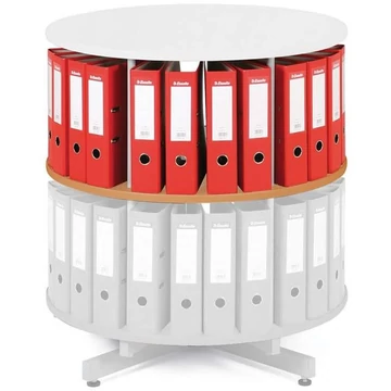 Felső polc a forgó oszlop utólagos felszereléséhez, bükk, 800 mm átmérőjű