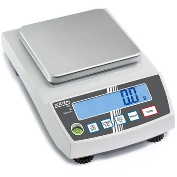 Kompakt mérlegek 0,01 g-os finom lépésekben, legfeljebb 1000 g-os mérési tartományban