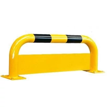 Bullátrúd aláfutásgátlóval, sárga-fekete szín, h x sz: 350 x 1000 mm