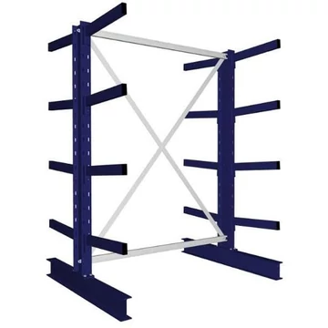 MULTISTRONG konzolos állvány, kétoldalas, alapállvány, ma x sz x mé: 2000x1300x1000 mm