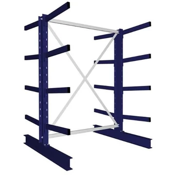 MULTISTRONG konzolos állvány, kétoldalas, alapállvány, ma x sz x mé: 2000x1300x1200 mm