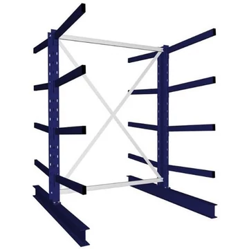 MULTISTRONG konzolos állvány, kétoldalas, alapállvány, ma x sz x mé: 2000x1300x1600 mm