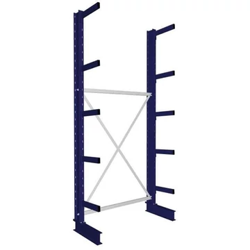 MULTISTRONG konzolos állvány, egyoldalas, alapállvány, ma x sz x mé: 3000x1300x400 mm
