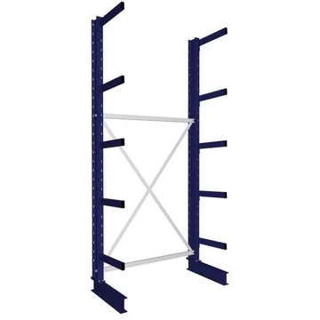 MULTISTRONG konzolos állvány, egyoldalas, alapállvány, ma x sz x mé: 3000x1300x500 mm