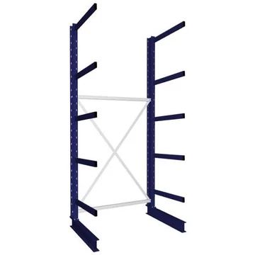 MULTISTRONG konzolos állvány, egyoldalas, alapállvány, ma x sz x mé: 3000x1300x800 mm