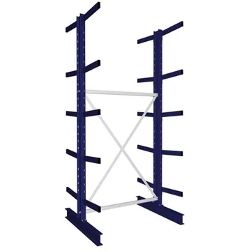 MULTISTRONG konzolos állvány, kétoldalas, alapállvány, ma x sz x mé: 3000x1300x1000 mm