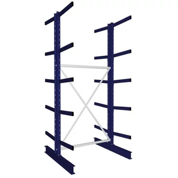 MULTISTRONG konzolos állvány, kétoldalas, alapállvány, ma x sz x mé: 3000x1300x1200 mm