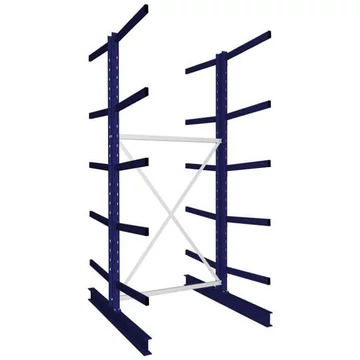 MULTISTRONG konzolos állvány, kétoldalas, alapállvány, ma x sz x mé: 3000x1300x1600 mm