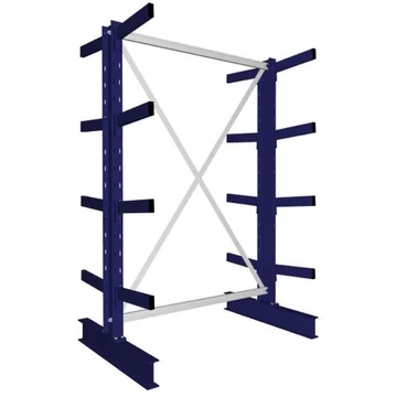 MULTISTRONG konzolos állvány, kétoldalas, alapállvány, ma x sz x mé: 2000x1300x800 mm