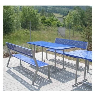 Asztal pihenőövezet számára, ma x szé: 1800 x 600 mm, barna / zöld színű