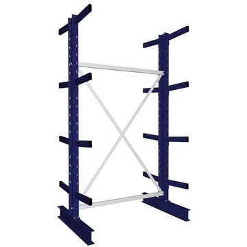 MULTISTRONG konzolos állvány, kétoldalas, alapállvány, ma x sz x mé: 2500x1300x800 mm