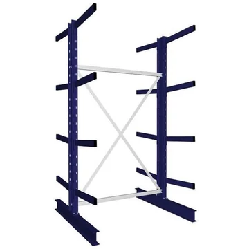 MULTISTRONG konzolos állvány, kétoldalas, alapállvány, ma x sz x mé: 2500x1300x1200 mm