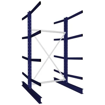 MULTISTRONG konzolos állvány, kétoldalas, alapállvány, ma x sz x mé: 2500x1300x1600 mm