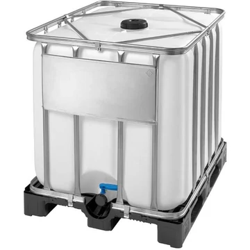 IBC tartály 1000 l, standard, műanyag raklap