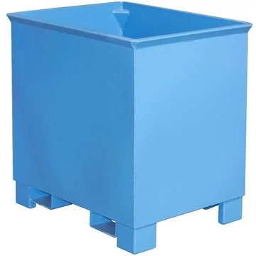 Forgó tartály, térfogat 300 l, teherbírás 500 kg, ma x sz x mé: 620x840x800 mm, kék szín RAL5012