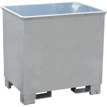 Forgó tartály, űrtartalom 300 l, teherbírás 500 kg, ma x sz x mé: 620x840x800 mm, tűzihorganyzott