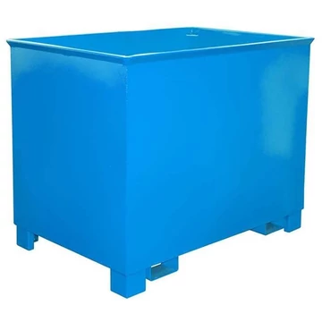 Forgó tartály, űrtartalom 800 l, teherbírás 1000 kg, ma x sz x mé: 840x1240x975 mm, kék szín RAL5012