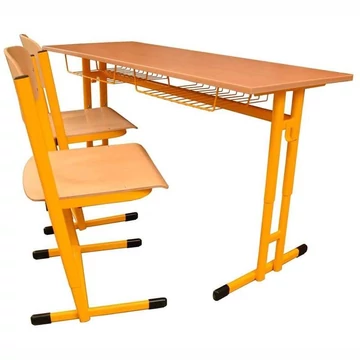 Iskolaszett - iskolapad 2 székkel 146-207 cm magas diákok számára, MIRO modell