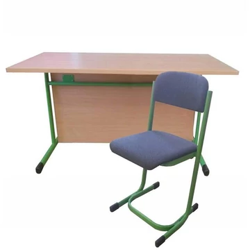Előadói készlet - tanári asztal székkel (szett), 1300 x 350 x 760 mm