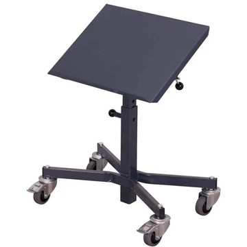 ESD anyagtartó dönthető felülettel, magasságállítási tartomány 760 - 1160 mm