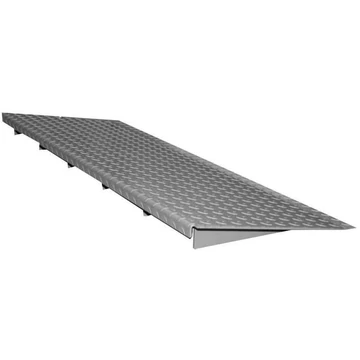 Hozzáférési rámpa, padlóvédő tálcához, ma x sz x mé: 2850x500x78 mm