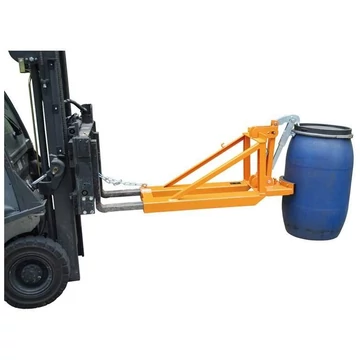 Dobemelő műanyag hordókhoz fedővel, 800 kg