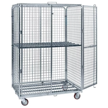 Biztonsági tároló, teherbírása 600 kg, ma x sz x mé: 1200x800x1870 mm