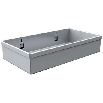 Tárolódoboz 148 x 78 x 30 mm, horganyzott lemez, 5 db