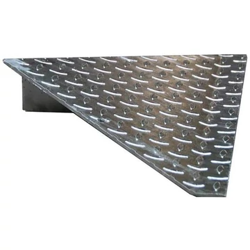 Felhajtható sarok padlóvédő tálcához, jóváhagyással, ma x sz x mé: 1120x1120x123 mm