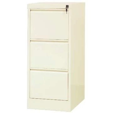 Irattartó szekrény A3-as fájlok függesztéséhez, 3 fiók, ma x sz x mé: 1285x535x630 mm, színes fehér RAL9010