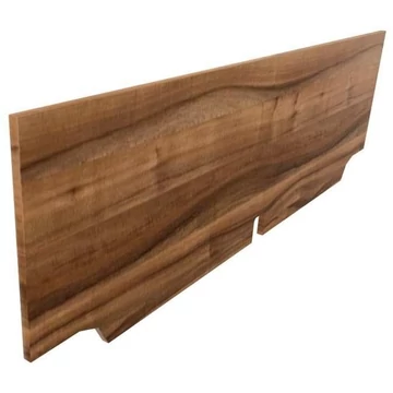 SQart partíció mindkét oldalon íróasztalokhoz, dió színű, hosszú x mag: 1600 mm x 380 mm