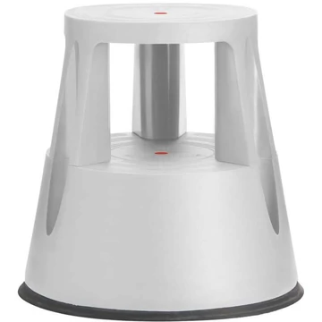 Műanyag guruló fellépő, terhelés 150 kg, szürke színű