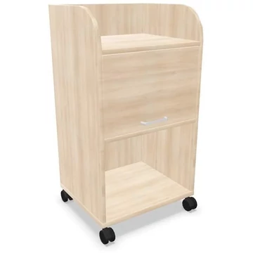 Mobil caddy szekrény, akác színű, ma x sz x mé: 1030 x 550 x 470 mm