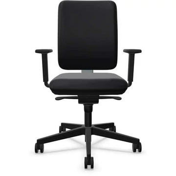 GARTA irodai forgószék, vázszerkezet fekete, szövethuzat fekete