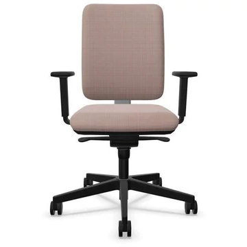 GARTA irodai forgószék, vázszerkezet fekete, szövethuzat bézs