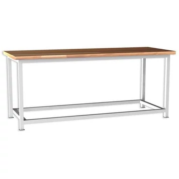 Professzionális munkapad, alapmodell, bükk munkalap, 2000 x 750 mm