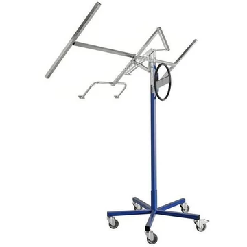 Lemezemelő eszköz panelekhez és gipszkartonokhoz, állítható dőlésszöggel