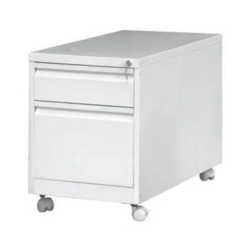 Fiókos szekrény, 2 fiók, magasság 635 mm, szürke