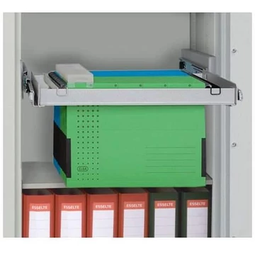 Keret függőmappákhoz, A4-es formátumban, teleszkópos kihúzással