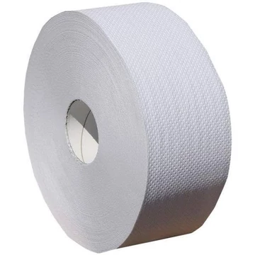 WC-papír tekercsben, átmérője 23 cm, fehér, 6 darabos csomagolásban