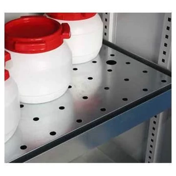 Rácsrostélyos polc, horganyzott, szélesség x mélység: 1115x500 mm