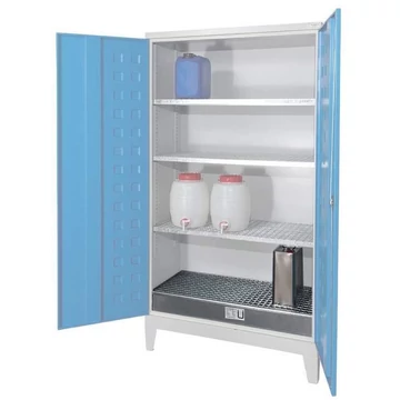 Alsó rácsrostélyos polc, horganyzott, gyűjtőtérfogat 60 L, SzéxMé: 1115x500 mm