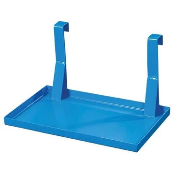 Felfüggesztett polc, festett acél, kék RAL5012